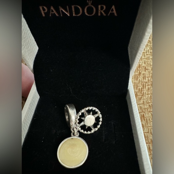 Authentic Pandora Compass Follow Your Dream Dangle charm - Picture 4 of 5